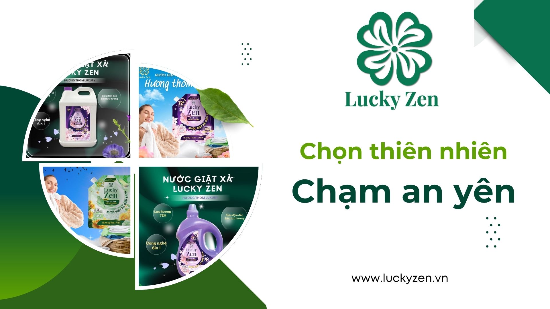 Sản phẩm nước giặt xả vải