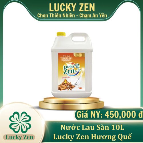 Nước lau sàn 10L LuckyZen Hương Quế