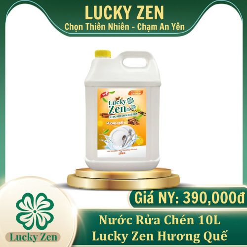 Nước Rửa Chén Lucky Zen Hương Quế 10L