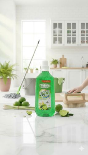 Bí quyết lau sàn nhà sạch bóng và an toàn với nước lau sàn Lucky Zen